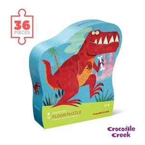 Crocodile Creek 36 Piece Shaped Dinosaur Jigsaw Puzzle